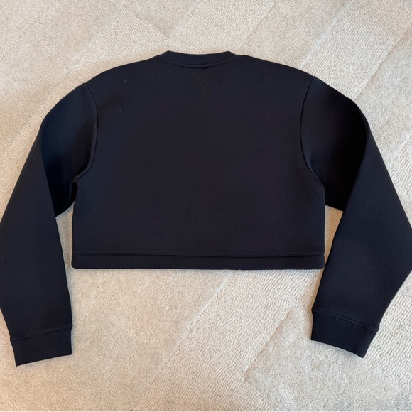 Alexander Wang sweatshirt! Alexander Wang X H&M Collab Cropped Scuba Sweatshirt - Picture 9 of 14